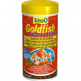 Tetra Goldfish Colour Sticks Храна на пръчици за златни рибки с оцветители за яркост на цветовете 